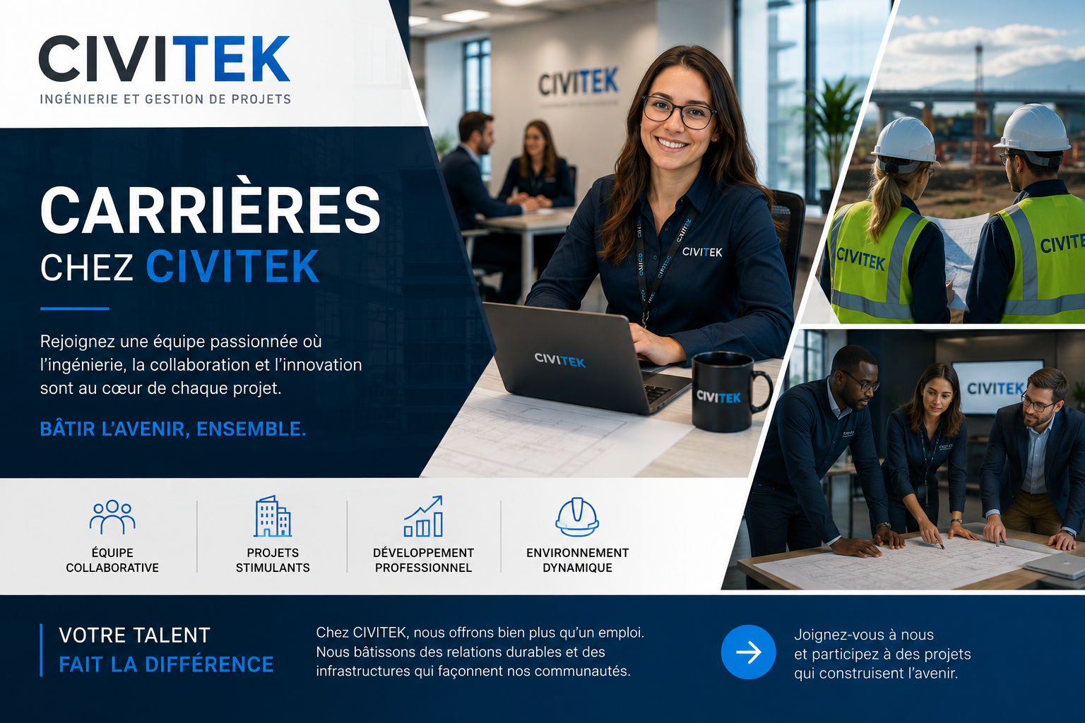 Carrières chez CIVITEK CANADA