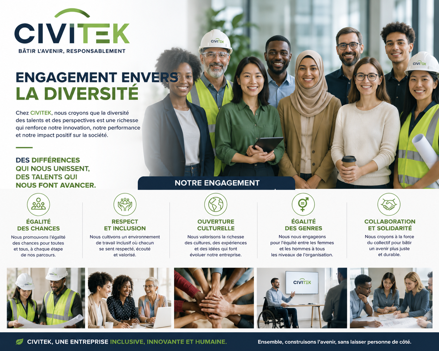 Engagement envers la Diversité